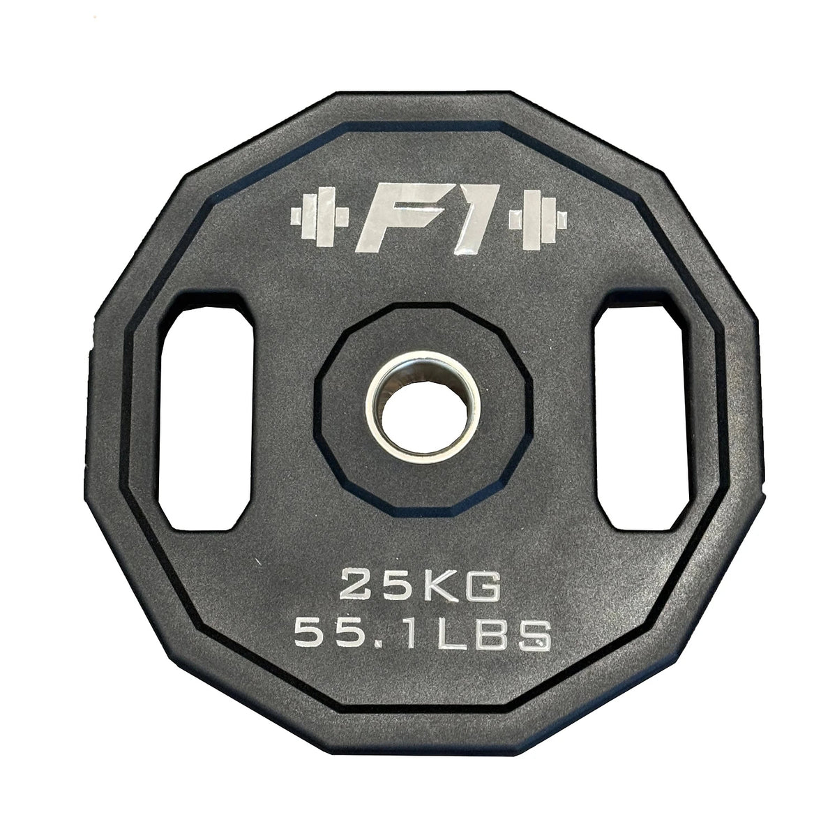 F1 Recreation 12-Sided Polyurethane Olympic Weight Plate - New Design (pcs)
