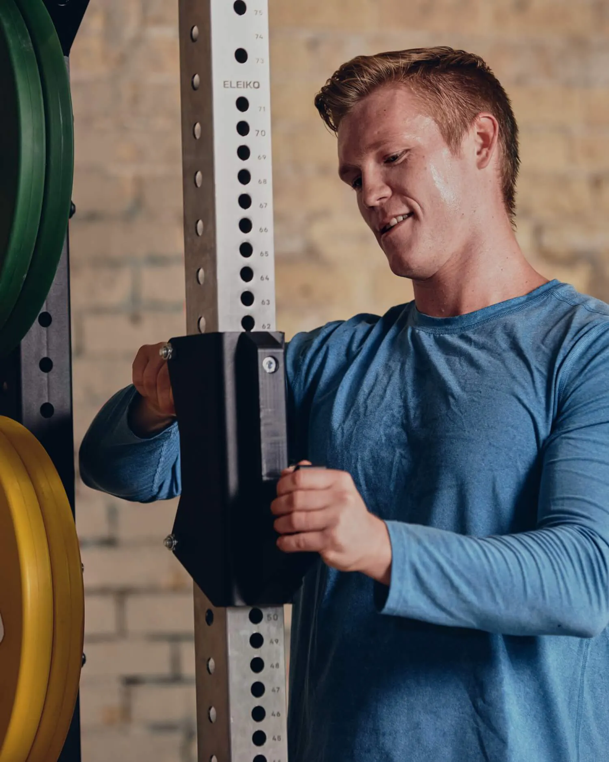 Eleiko Prestera Half Rack [Stainless] + Prestera Straight Pull-Up Bar