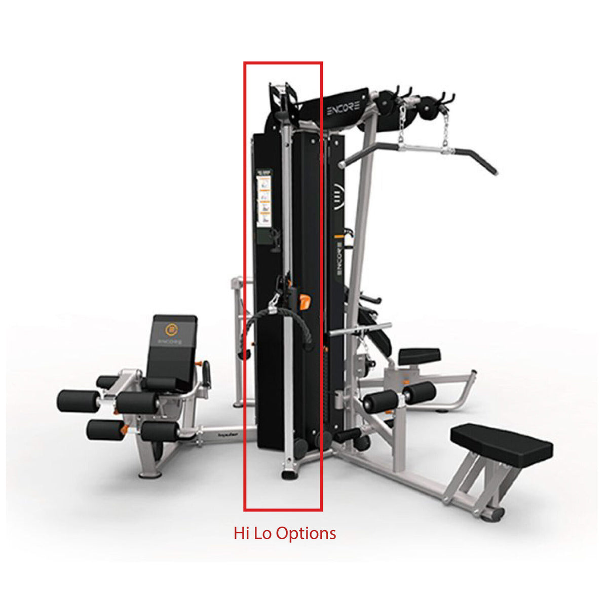 Impulse Encore ES3000 3 Station Multi Gym