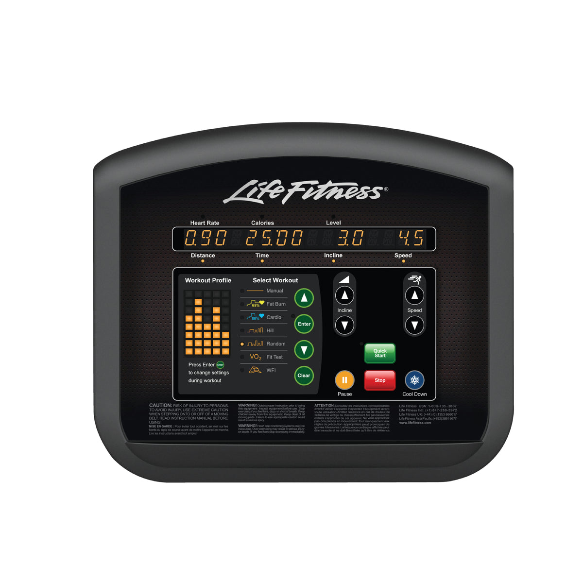 CPO Life Fitness Activate OST Treadmill