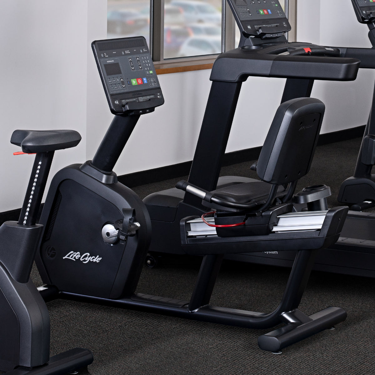 Life Fitness Aspire Series Recumbent Bike SL Console