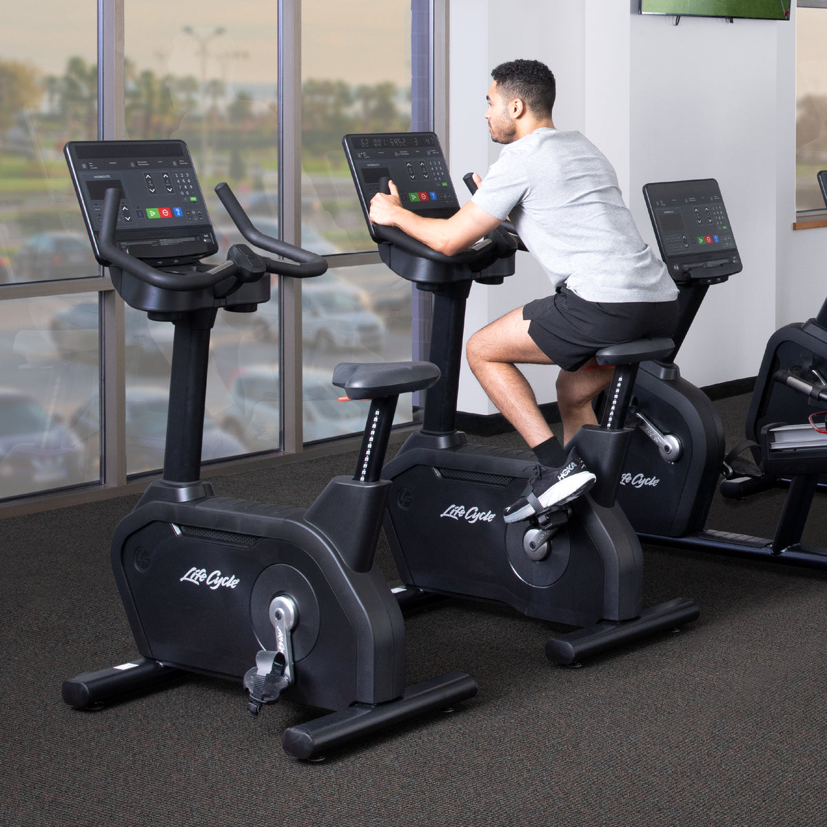 Life Fitness Aspire Series Upright Bike SL Console