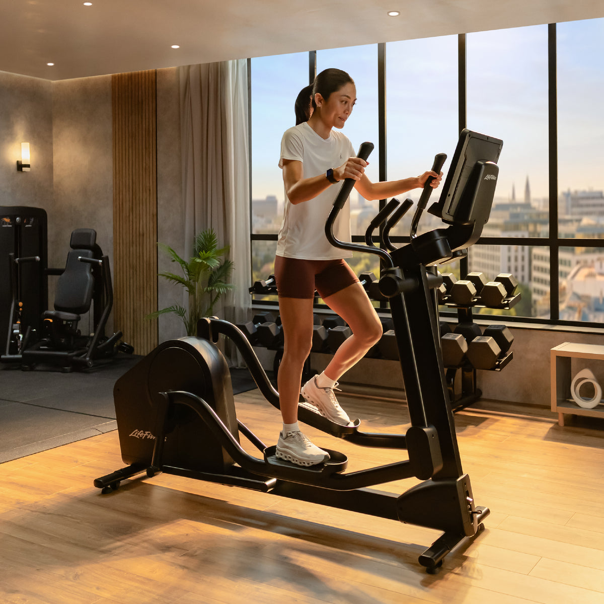 Life Fitness Atmos Cross Trainer SL Console