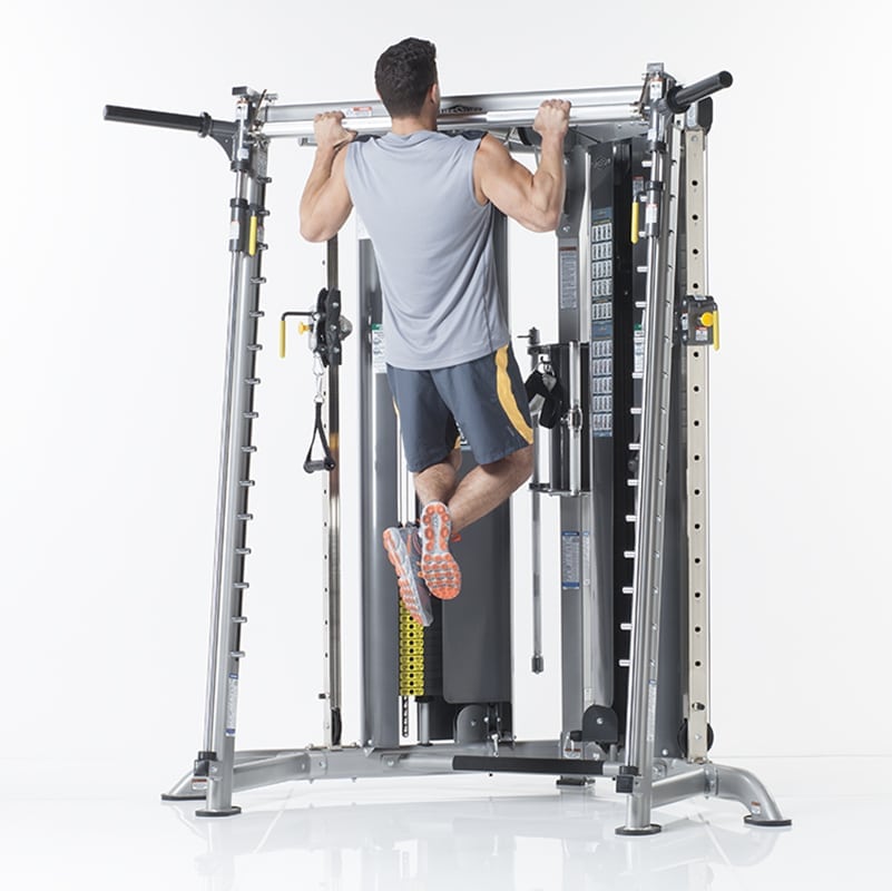 TuffStuff Corner Multi Functional Trainer with Smith Press | Home Gym System (CXT200-150 + CXT225)