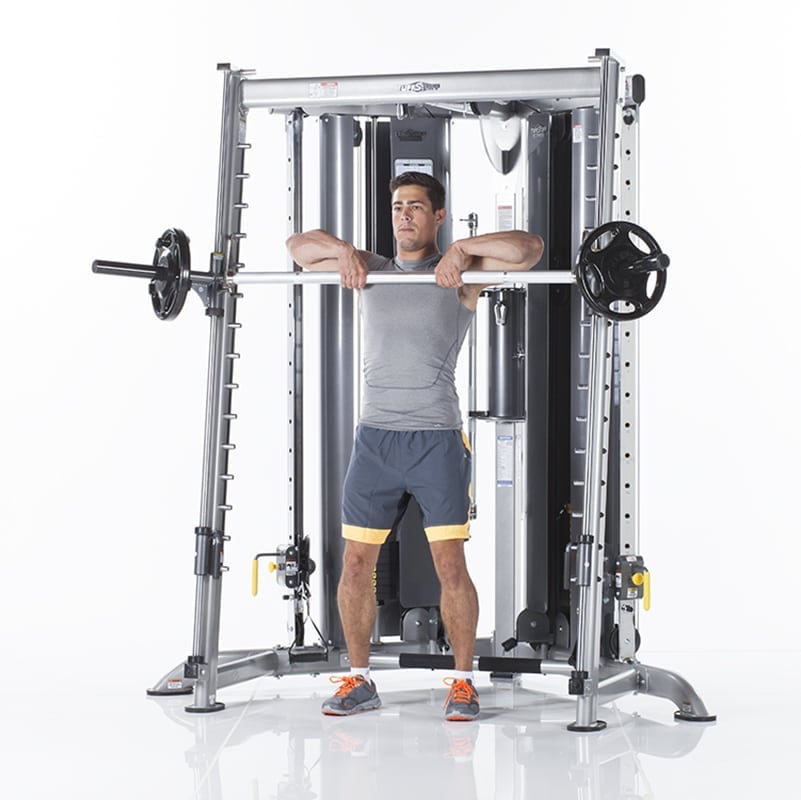 TuffStuff Corner Multi Functional Trainer with Smith Press | Home Gym System (CXT200-150 + CXT225)