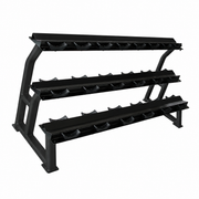 F1-Recreation 3-Tier Dumbbell Rack (Hold 10 pair)