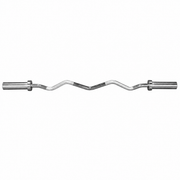F1 Recreation 4ft Olympic Curl Bar, Steel Sleeve - EZ Curl