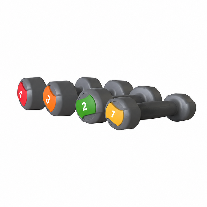 Life Fitness Studio Single Urethane Dumbbell - Colorful (pcs) [Display Unit]