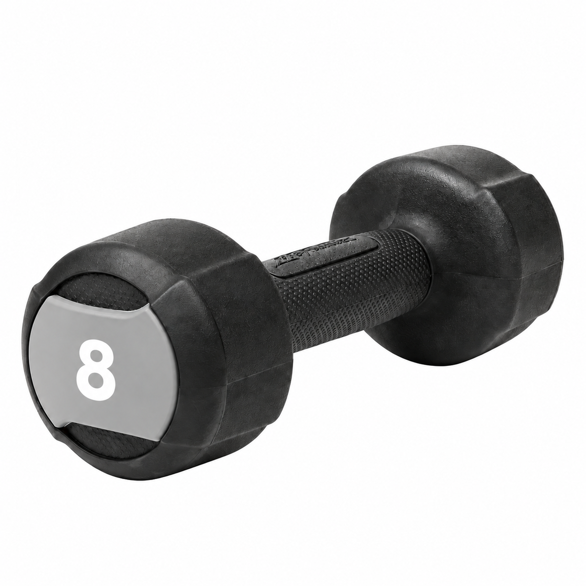 Life Fitness Studio Single Urethane Dumbbell - Black/ Grey (pcs)
