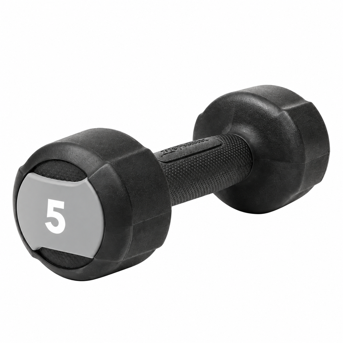 Life Fitness Studio Single Urethane Dumbbell - Black/ Grey (pcs)