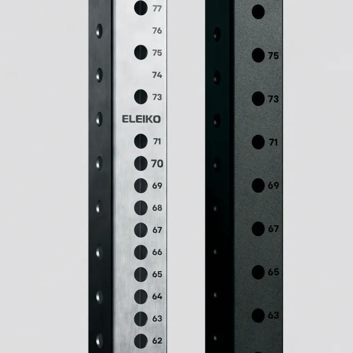 Eleiko Prestera Power Rack [Stainless] + Prestera Straight Pull-Up Bar