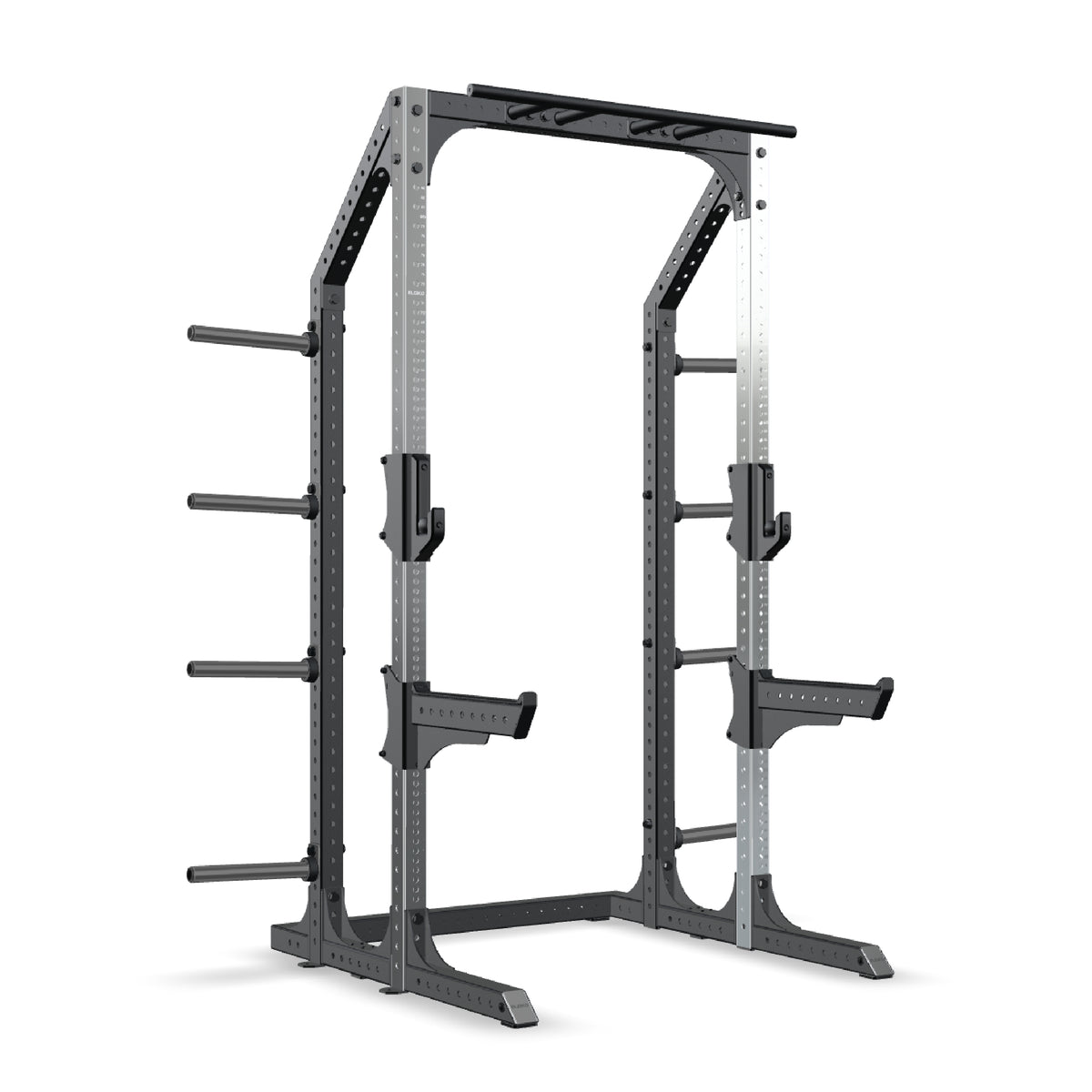 Eleiko Prestera Half Rack [Stainless] + Prestera Straight Pull-Up Bar