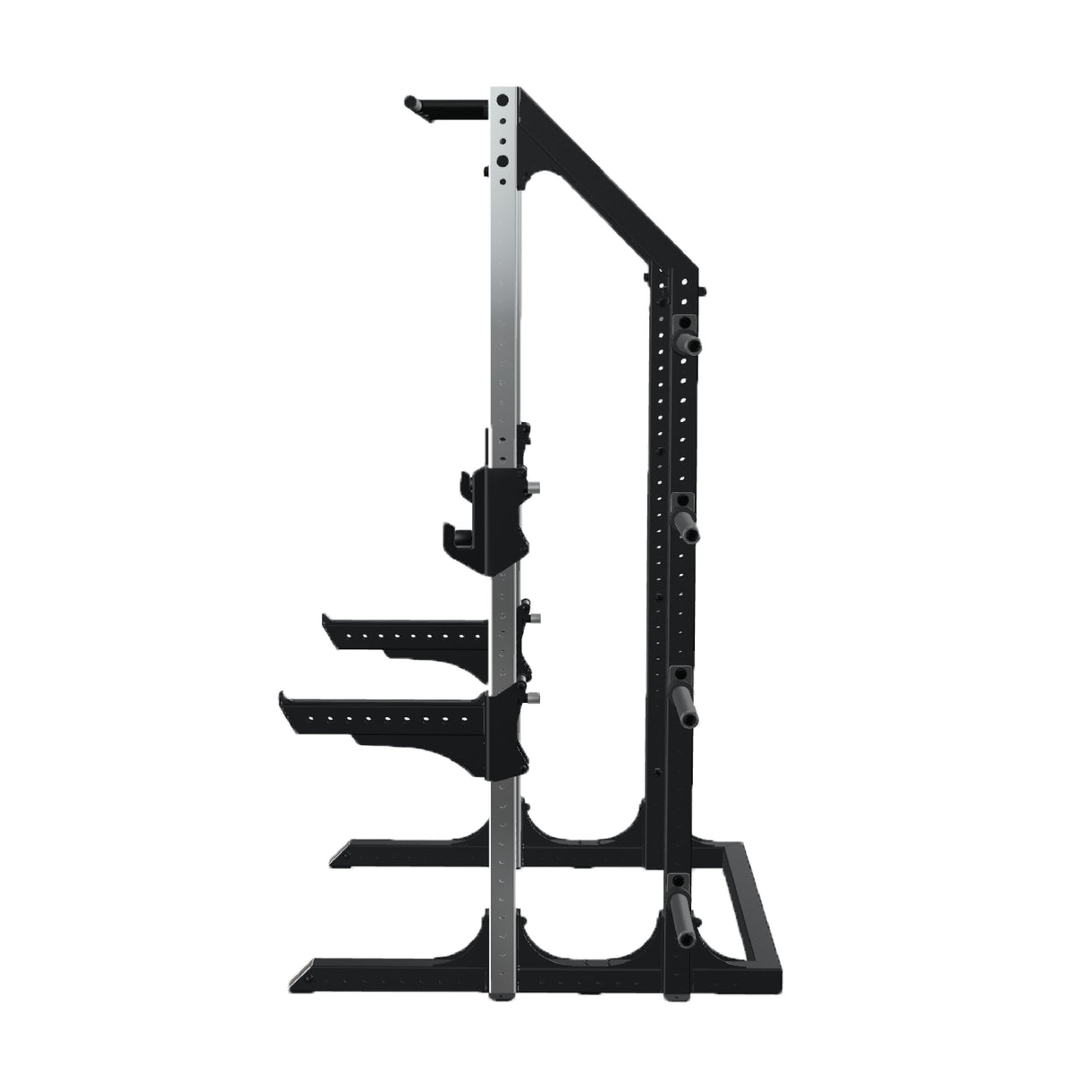 Eleiko Prestera Half Rack [Stainless] + Prestera Straight Pull-Up Bar