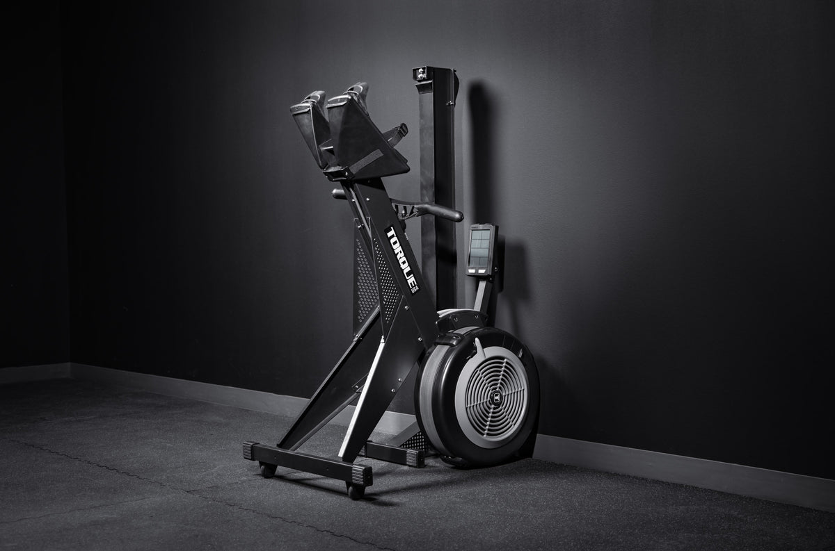 Torque Stealth Air Rower (Black Satin)
