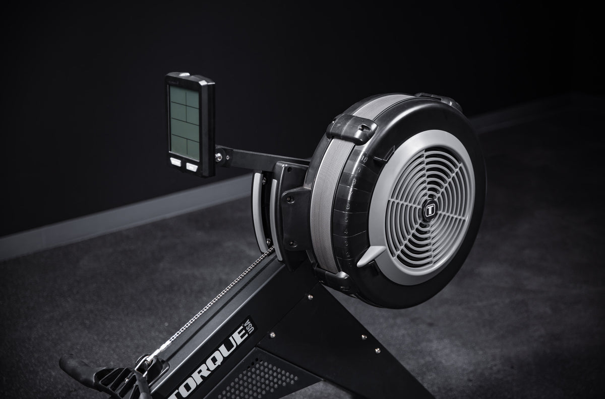 Torque Stealth Air Rower (Black Satin)