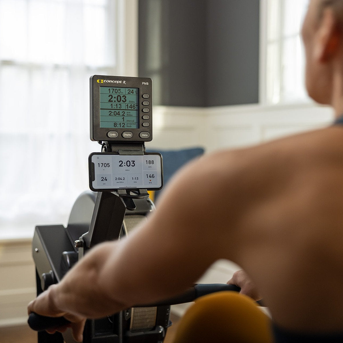 Concept2 RowERG with PM5 Monitor (Standard 14" / Tall 20")