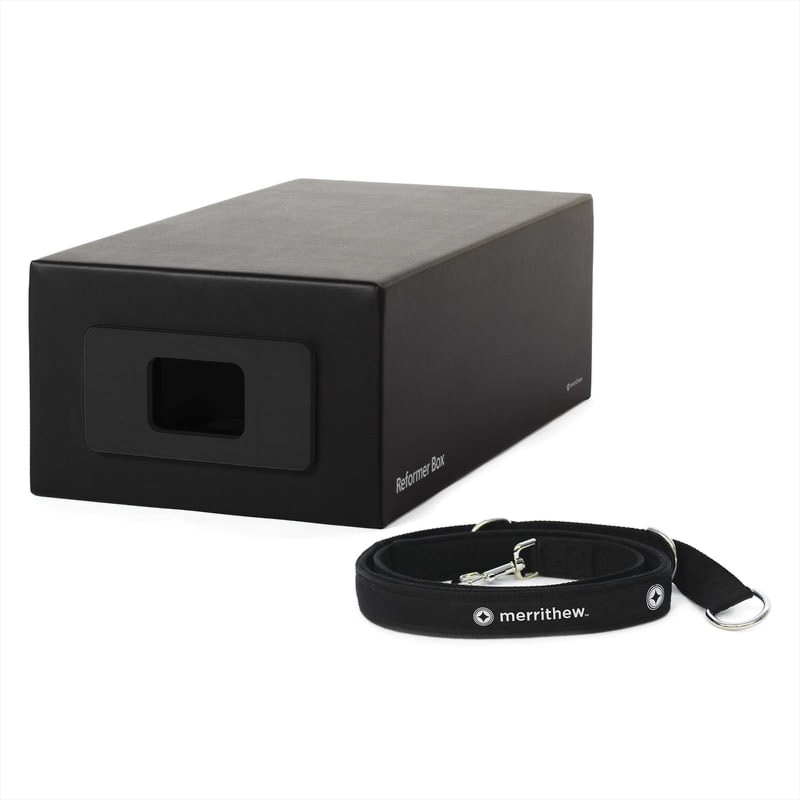 Merrithew Reformer Box - with Footstrap (Regular/ Extra Tall/ Jet Black)
