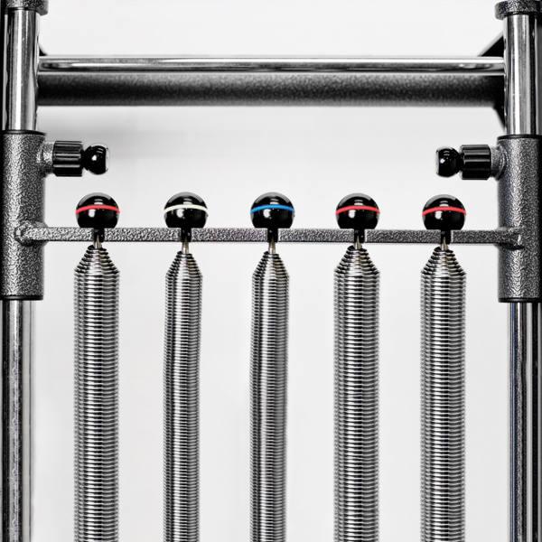 Merrithew SPX® Max Reformer Bundle with Vertical Stand and High Precision Gearbar (Jet Black)