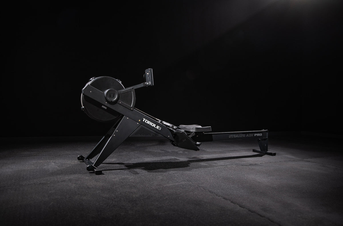 Torque Stealth Air Rower (Black Satin)