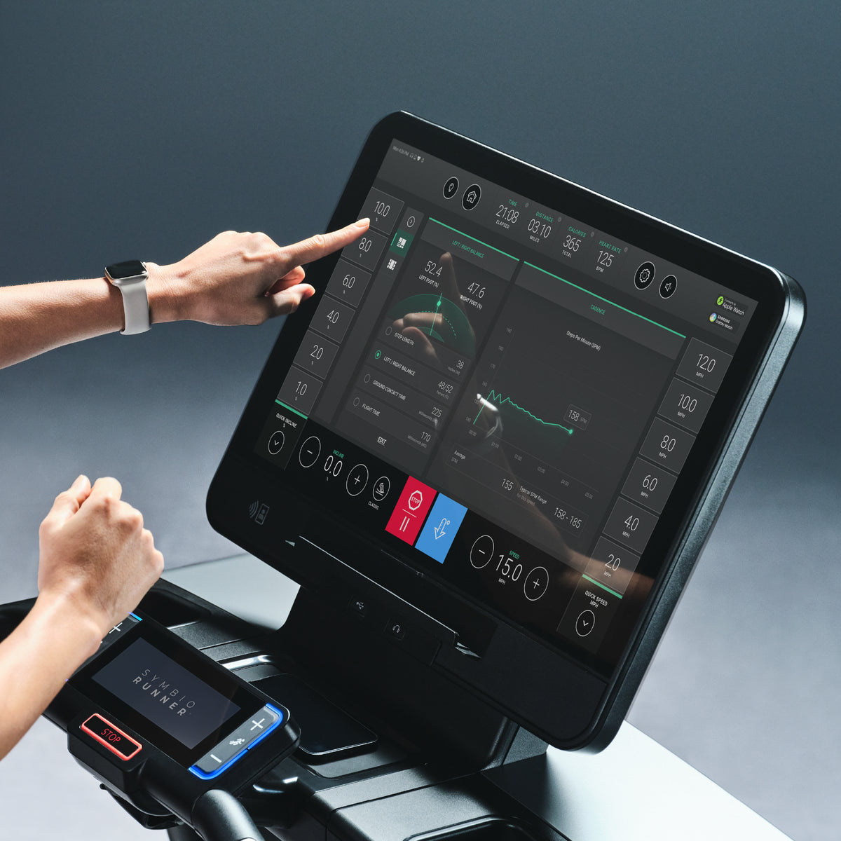 Life Fitness Symbio Runner 24" Console