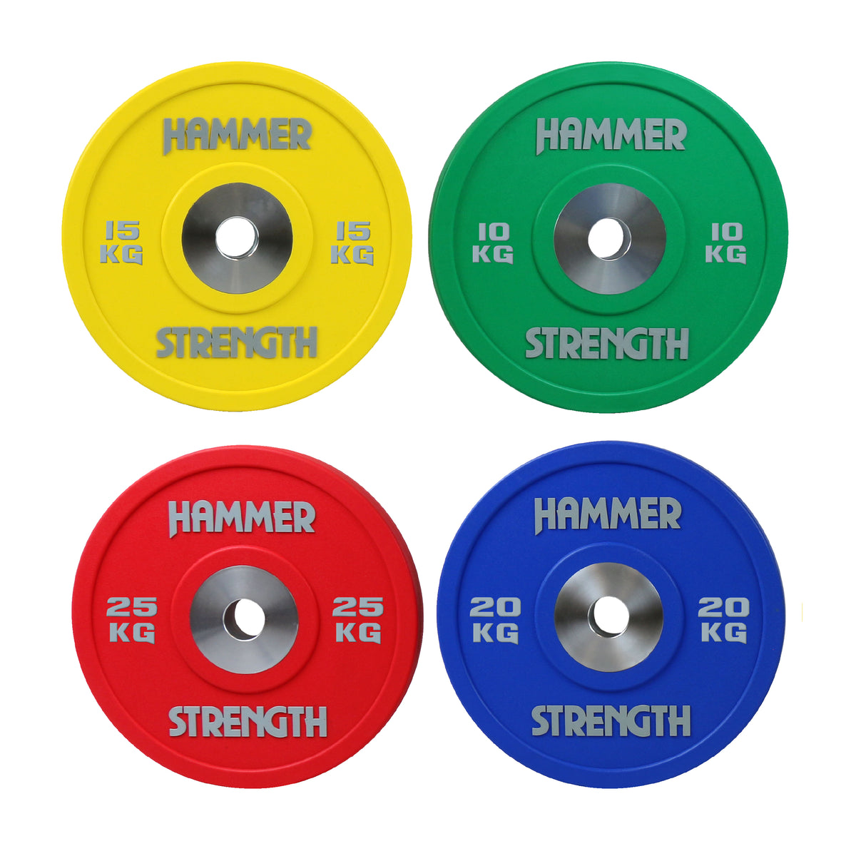 Hammer Strength Urethane Bumper Plates (pcs)