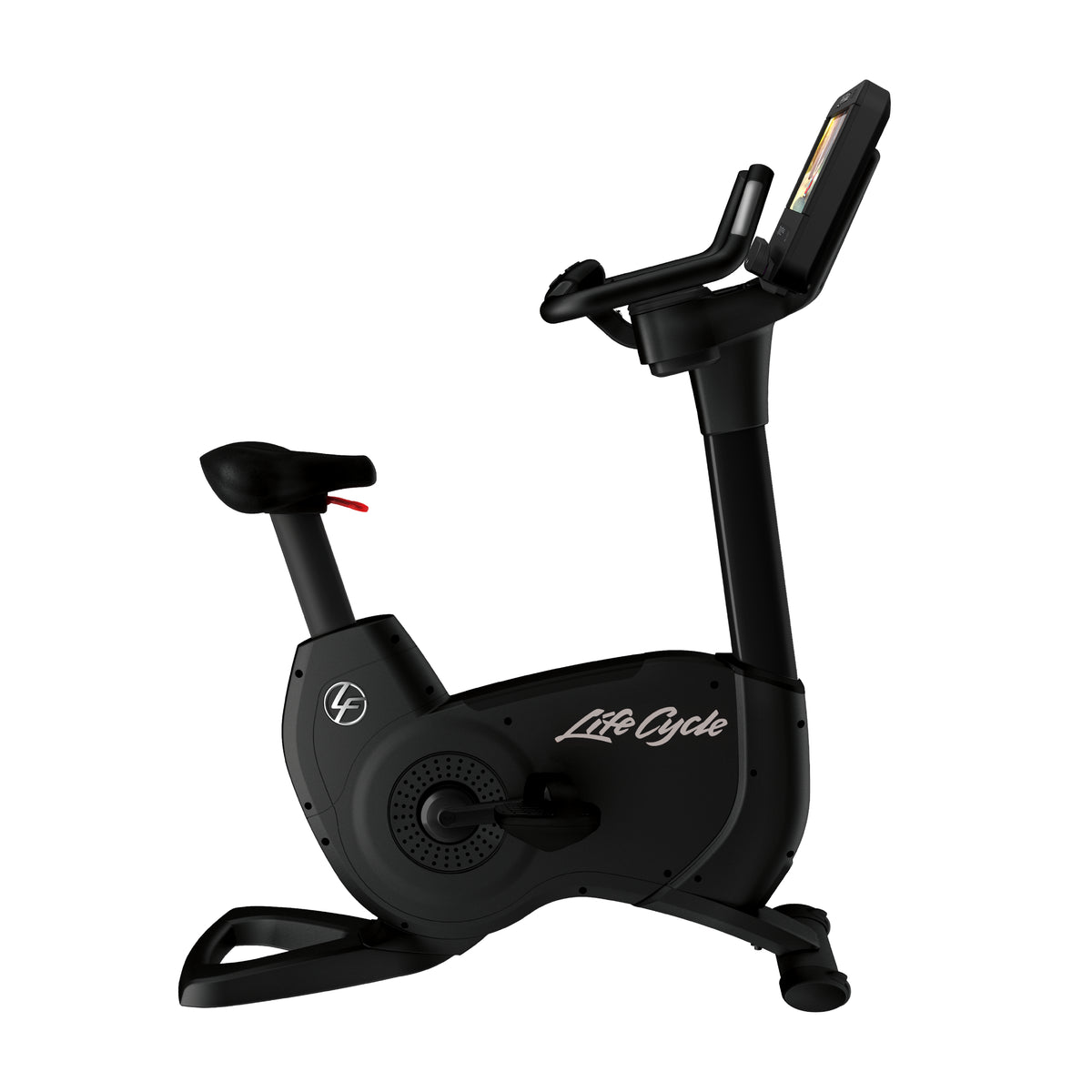 Life Fitness Elevation 95C Upright Bike SE3HD | Onyx Black