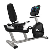 Life Fitness Integrity D Recumbent Bike SE3HD | Arctic Silver