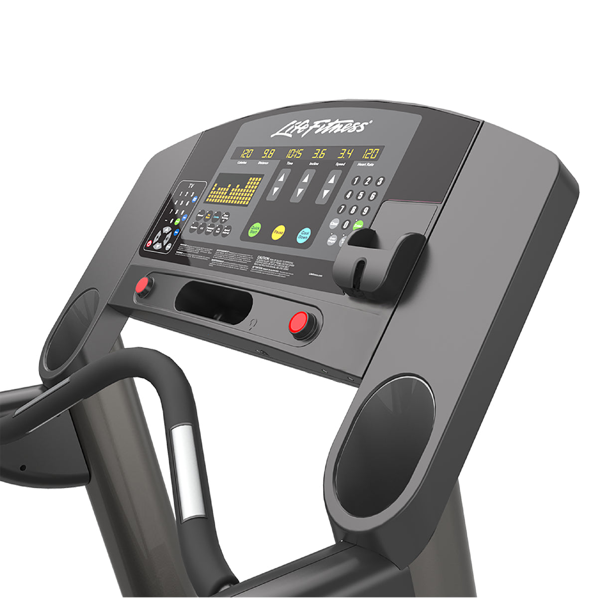 CPO Life Fitness Integrity CLST Treadmill | Onyx Black