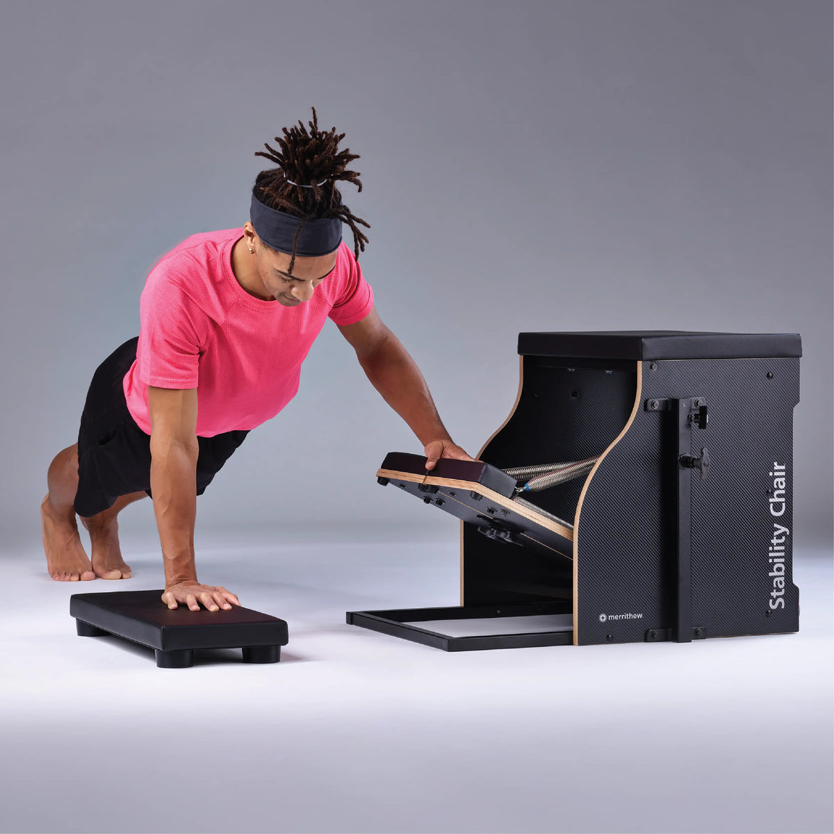 Merrithew Split-Pedal Stability Chair™ (Jet Black)