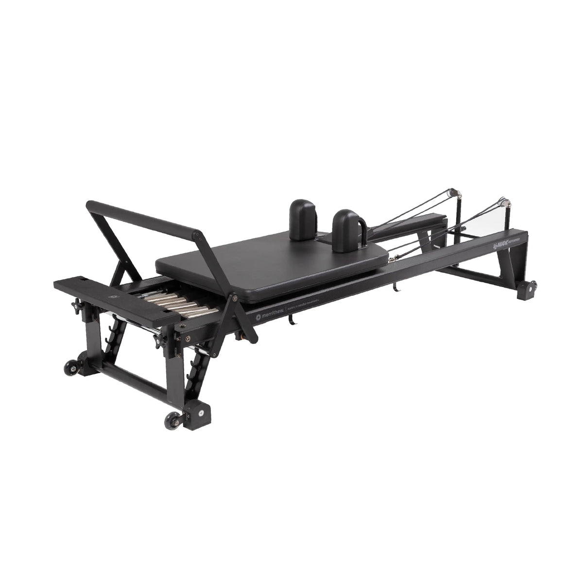 Merrithew V2 Max™ Reformer Bundle with High Precision Gearbar (Jet Black)