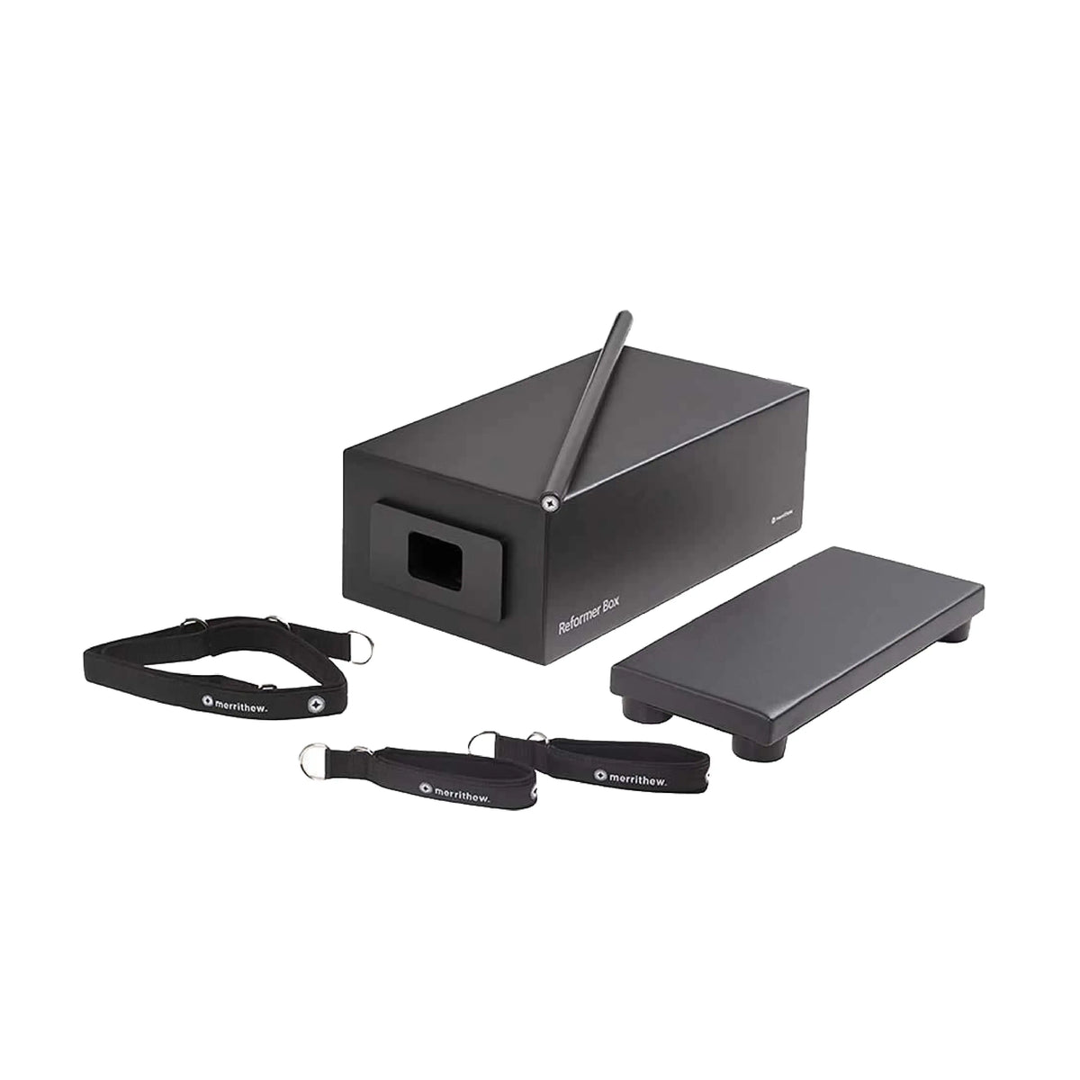 Merrithew V2 Max™ Reformer Bundle with High Precision Gearbar (Jet Black)