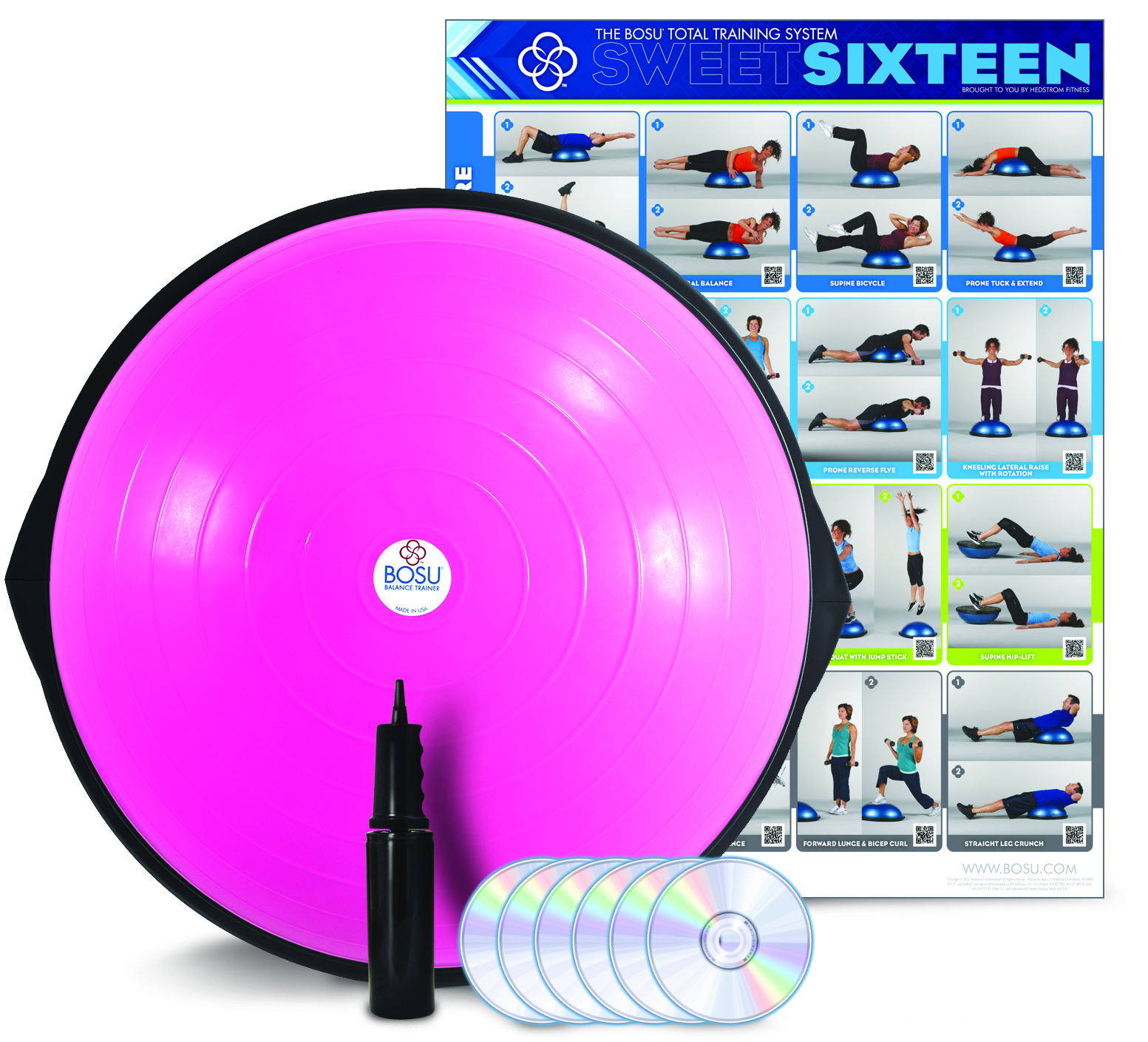 pink bosu