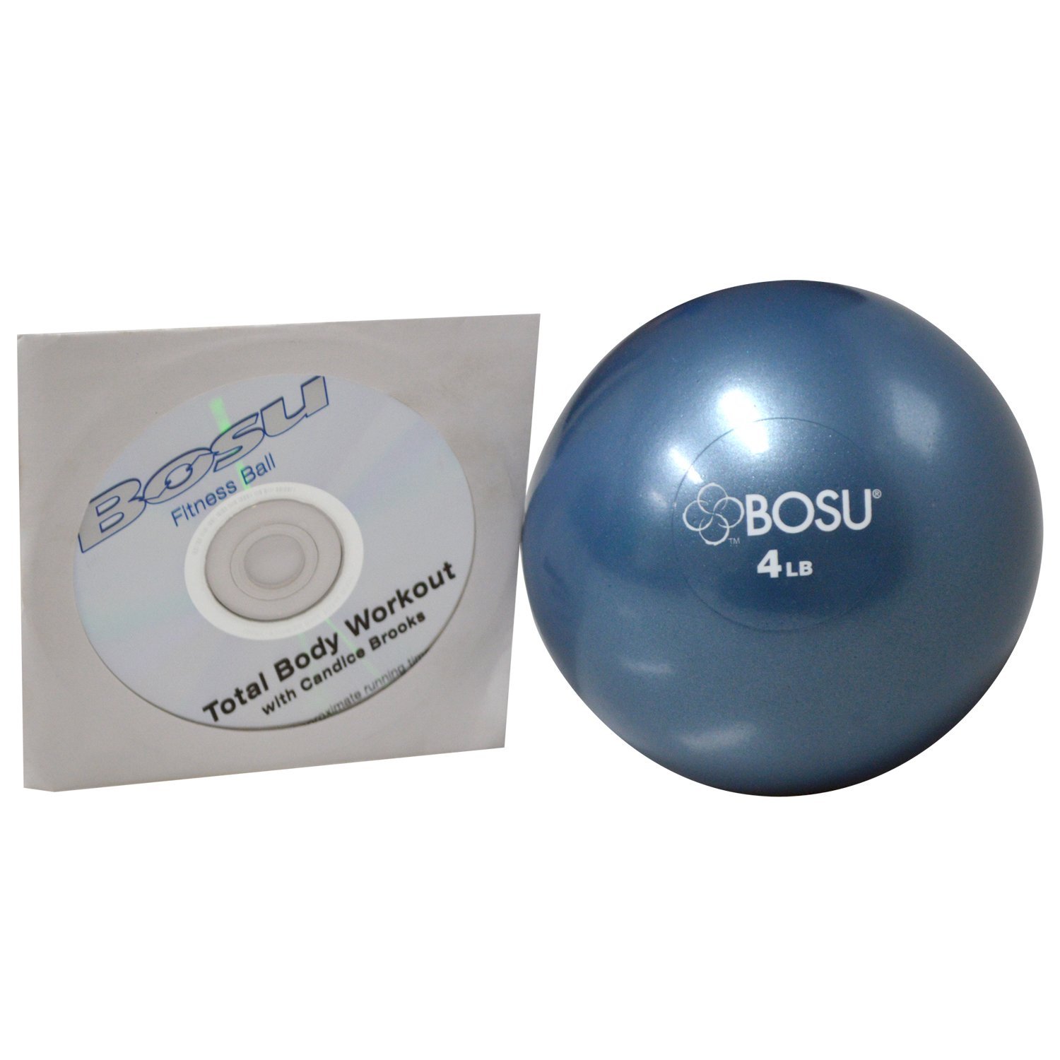 Bosu® Soft Grip Weighted Ball - 4 LB | F1 RECREATION