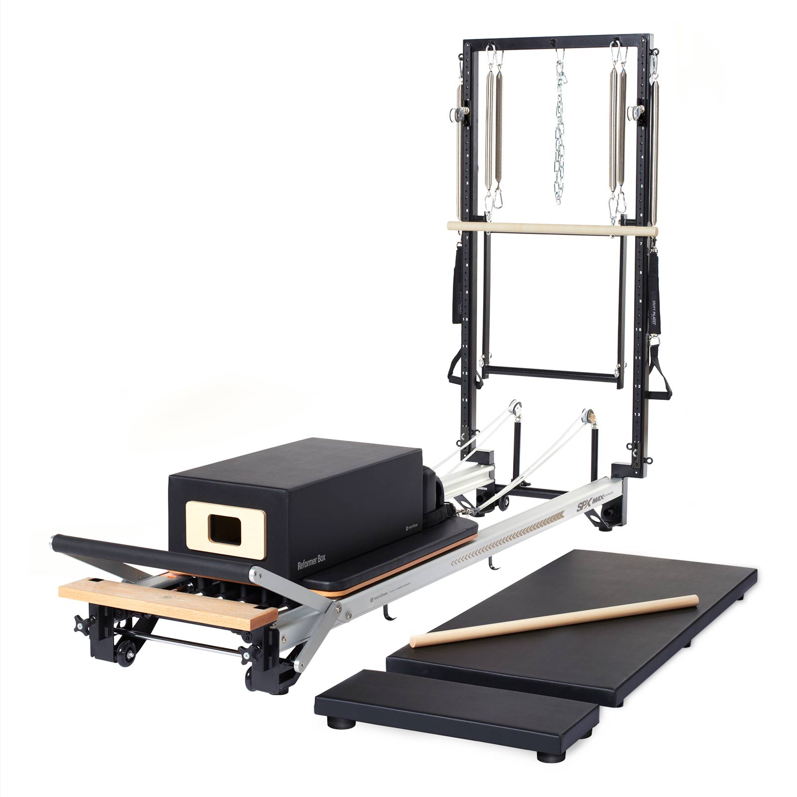 Stott Pilates Merrithew SPX max reformer, Sports Equipment, Exercise &  Fitness, Cardio & Fitness Machines on Carousell