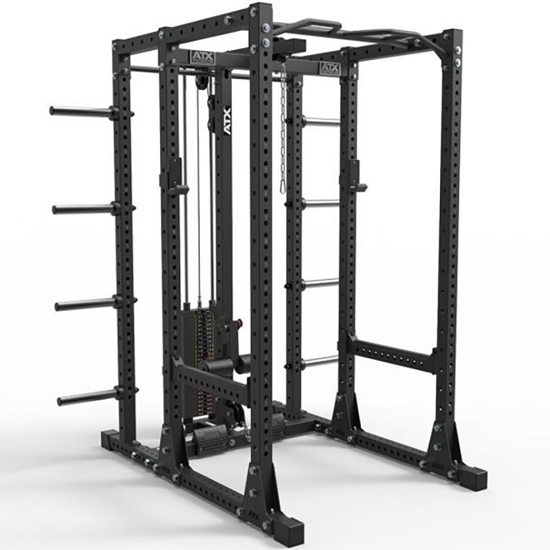 ATX Power Rack 750 Storage Set 280 with Lat Pull Station Pull In