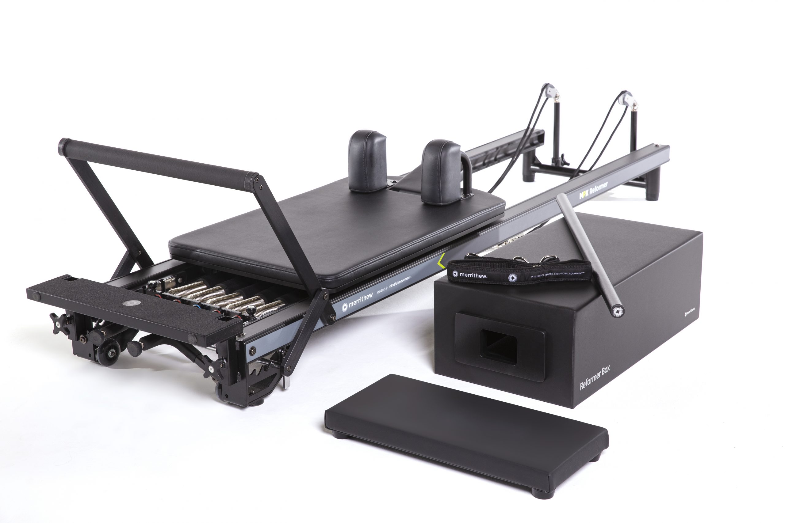  Merrithew Elevated at Home SPX Reformer Package (Black) :  Sports & Outdoors