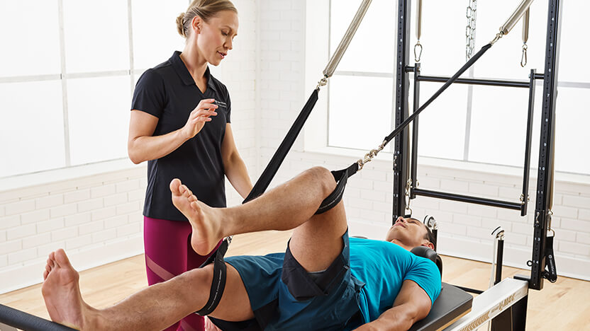 Exercise of the Month  STOTT PILATES® Rehab: Crossover Press on